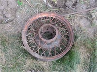 Small Wire Spoked Wheel