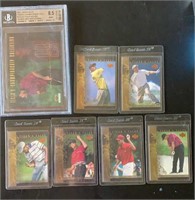 High Grade Tiger Woods Rookie & (6) Rookie Cards