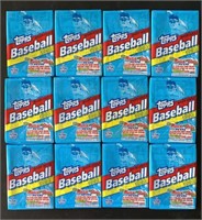 (12) Sealed 1992 Topps Baseball Card Packs