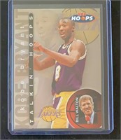 1997 Hoops Kobe Bryant Talkin Hoops Card