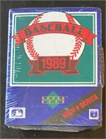 Sealed 1989 UD Baseball Card Box