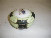 19th Century French Napoleon Porcelain Box