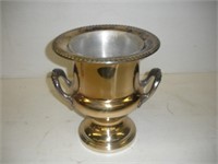 Silver Plate Vase - 10 Inches Tall