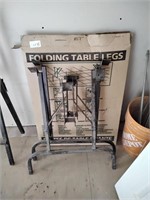 4 Folding Table Legs