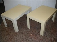 (2) End Tables  28x18x16 Inches