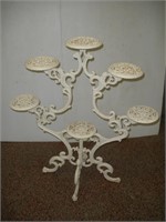 Wrought Iron Plant Stand  41 Inches Tall