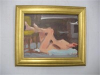 "Figure Study" Oil Painting  2010  13x11 Inches