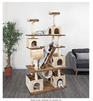 Go Pet Club Huge 87" Tall Cat Tree House Climber