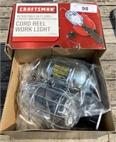 New Craftsman Cord Reel Work Light