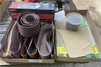 Large Lot of Sanding Paper & Belts