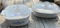 2 - Corningware Casserole Dishes