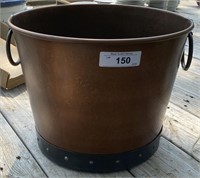 12" Decorative Copper Pot