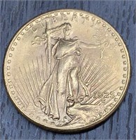 1925 St. Gaudens $20 Gold Coin UNC.