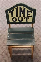 Wooden Timeout Childrens Chair