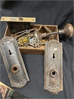 Antique door hardware and drawer pulls
