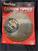 10 inch carbide tipped new plywood saw blade