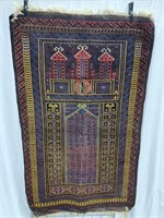 Hand woven rug 56" x 24"             (P 65)