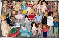 Case lot of dolls, Case not included