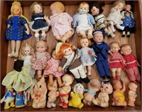 Case lot of dolls, Case not included