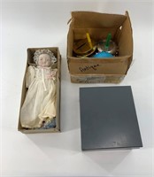 Shackman porcelain doll from Long Island doll hobb