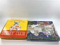 Lot of 2: Steiff membership gift kit with small be