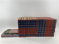 Box lot of books including World book encyclopedia