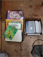Lot with 2 boxes full w/different authors and topi