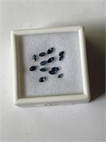 *INVESTMENT* RARE Assorted BLUE SAPPHIRES 13 Total