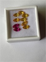 *INVESTMENT* RARE .47 Carat COLORED SPINEL 9 Totl