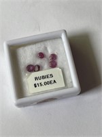 *INVESTMENT* SUPER RARE Assorted RUBIES 5 Total