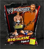 TRIPLE H WWE WWF FLEXFORCE WRESTLING FIGURE