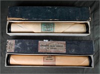 (2) ANTIQUE PLAYER PIANO SONG ROLLS in boxes