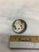 1996 1 oz. Silver Merry Christmas Coin