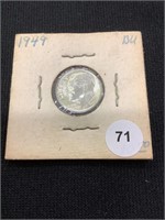 1949 Uncirculated Dime