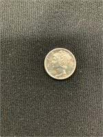 Very Nice 1939 Mercury Dime