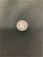 1865 3 Cent Coin