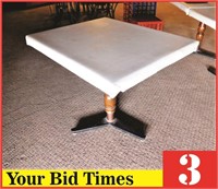 34X28 Vinyl Covered Dining Table