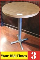 24" Bar Height Laminate Top Table