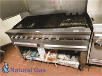 60" NG Char-Grill on Stand w/ Wheels