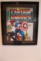 Marvel Framed Poster Captain America 21 x 25