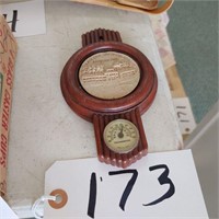 Vintage Wood thermometer, Lakeside, Ohio