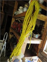 1/2" poly rope, approx 100'