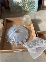 Antique/Vintage Globe light shades