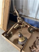 Antique/Vintage Brass Light fixture