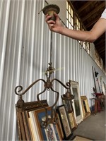 Antique/ Vintage Brass Light Fixture