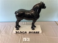 Dawes Black Horse Ale Horse Ornament