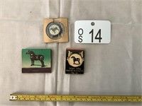 Match Boxes & Bottle Cap - Black Horse Ale