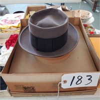 CHAMPS Vintage Wool Dress Hat, Men's 6 7/8