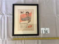 Dow Advertisement - Framed