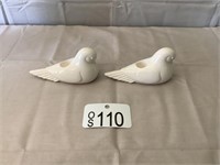 Candle Holders - Dove Theme